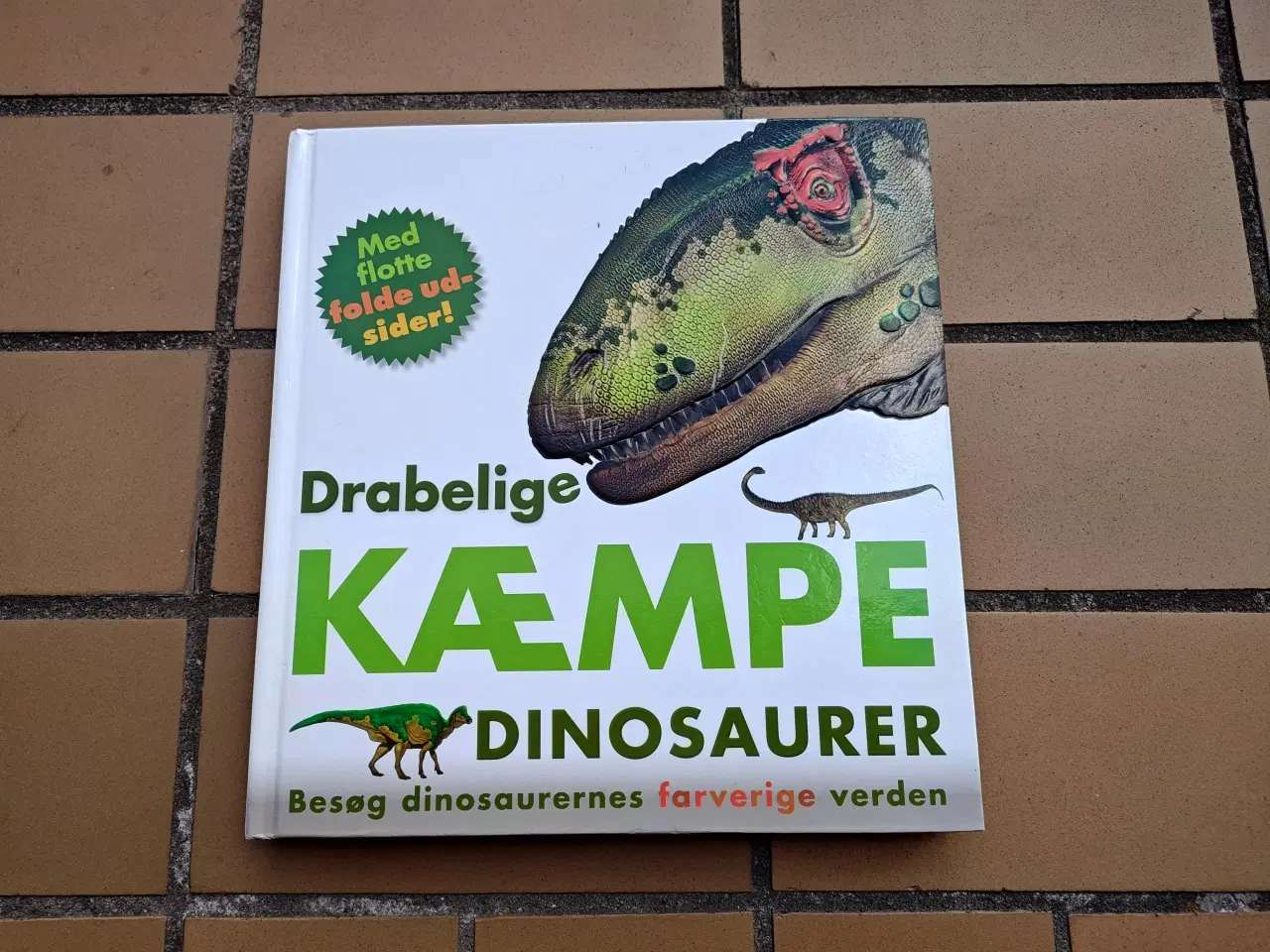 Billede 1 - Drabelige Kæmpe Dinosaurer Bog Foldeud bog
