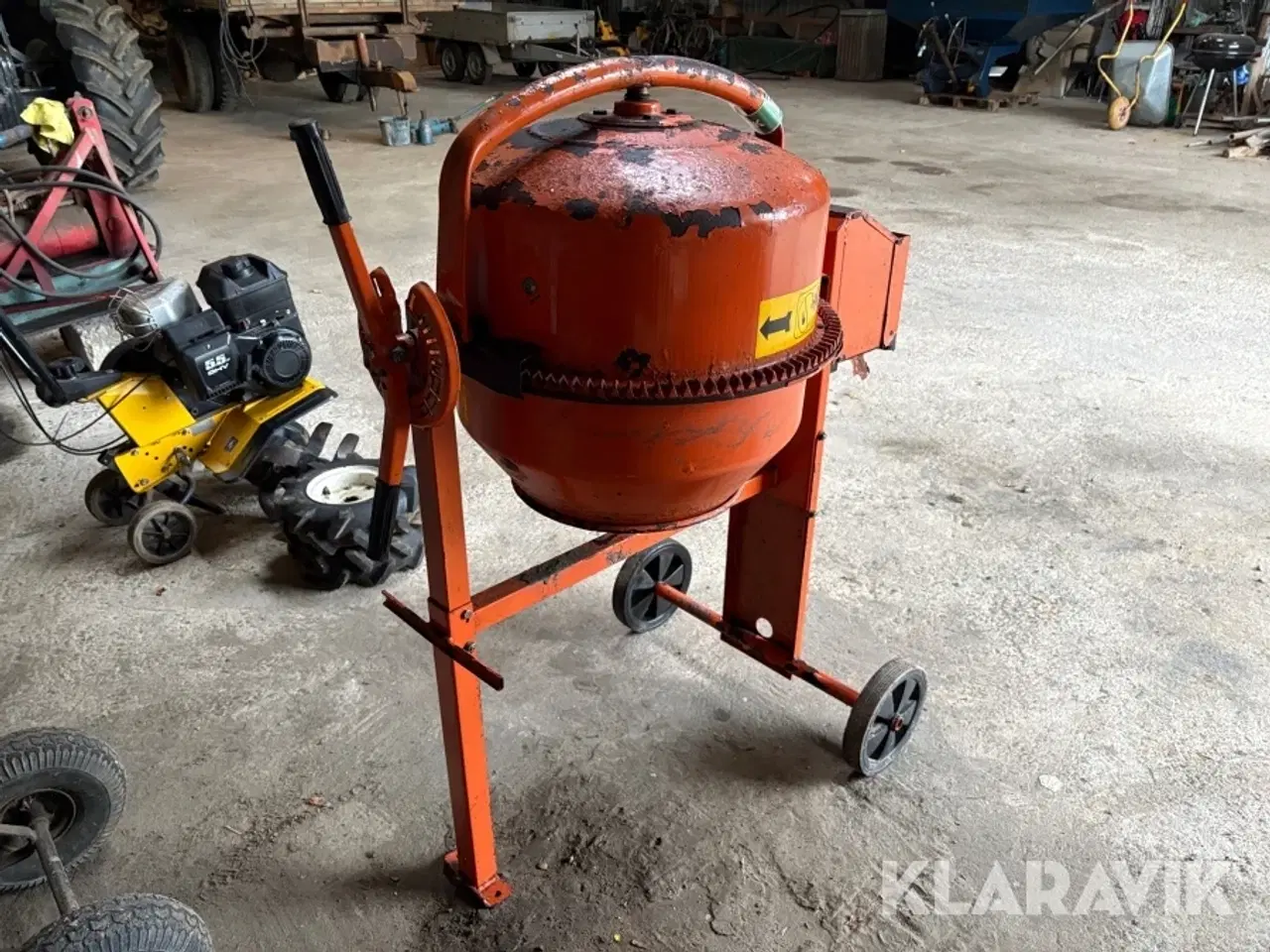 Billede 1 - Cement blander Lescha Euro-Mixer 125 - 125L