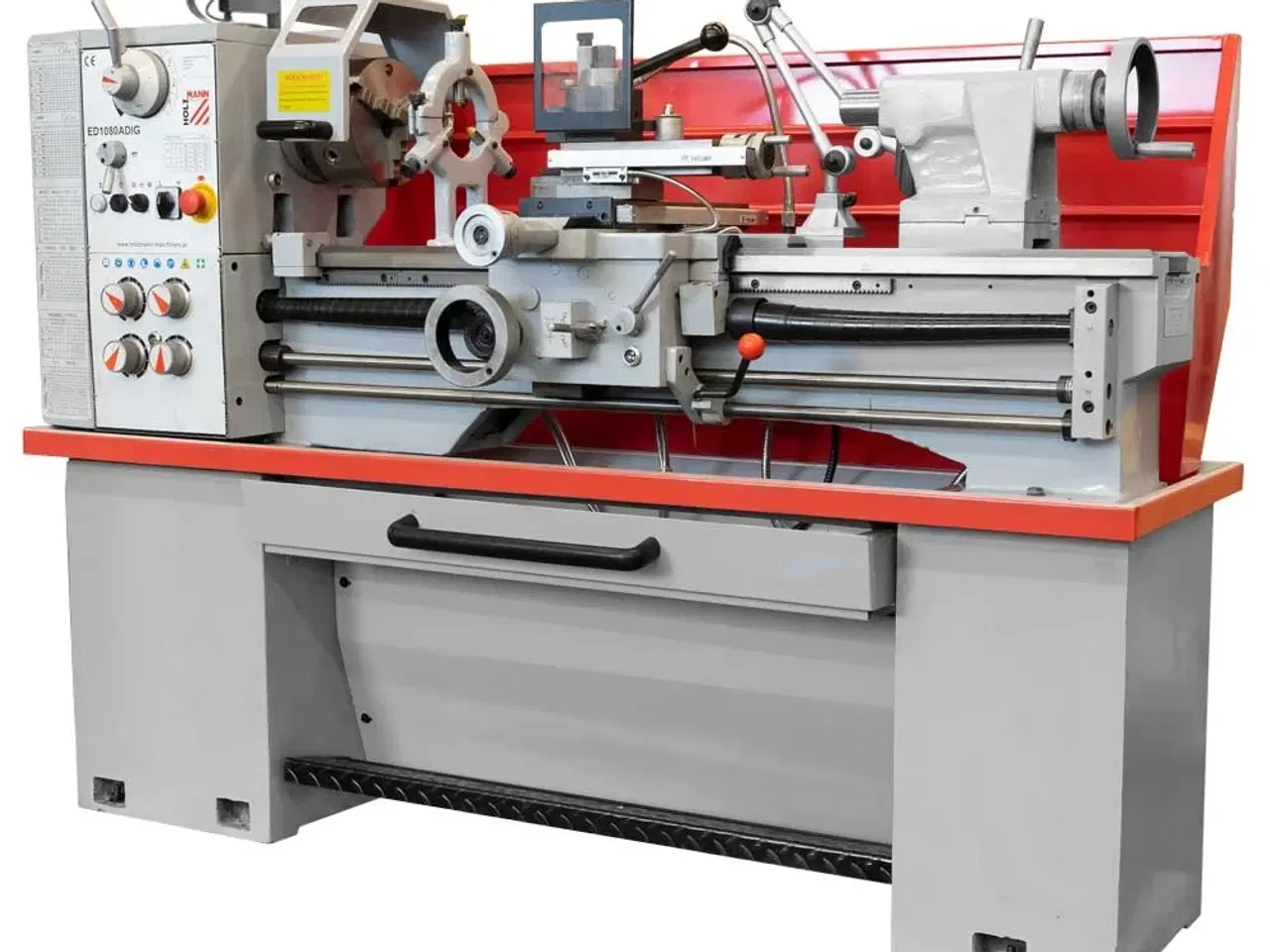 Billede 1 - ED1080AIDG - 400V Metaldrejebænk med digitaludstyr