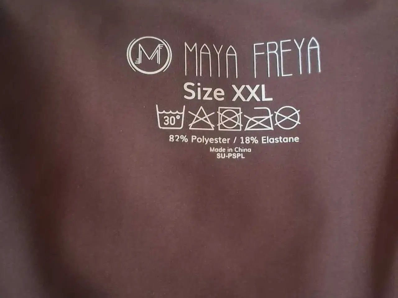 Billede 2 - XXL Maya Freya Vigga Brown Long-Sleeve