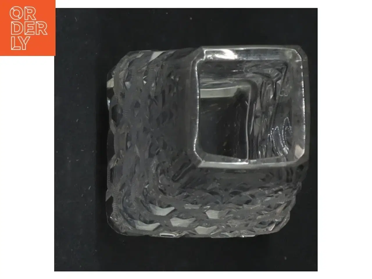 Billede 3 - Krystalglas vase (str. 17 cm)