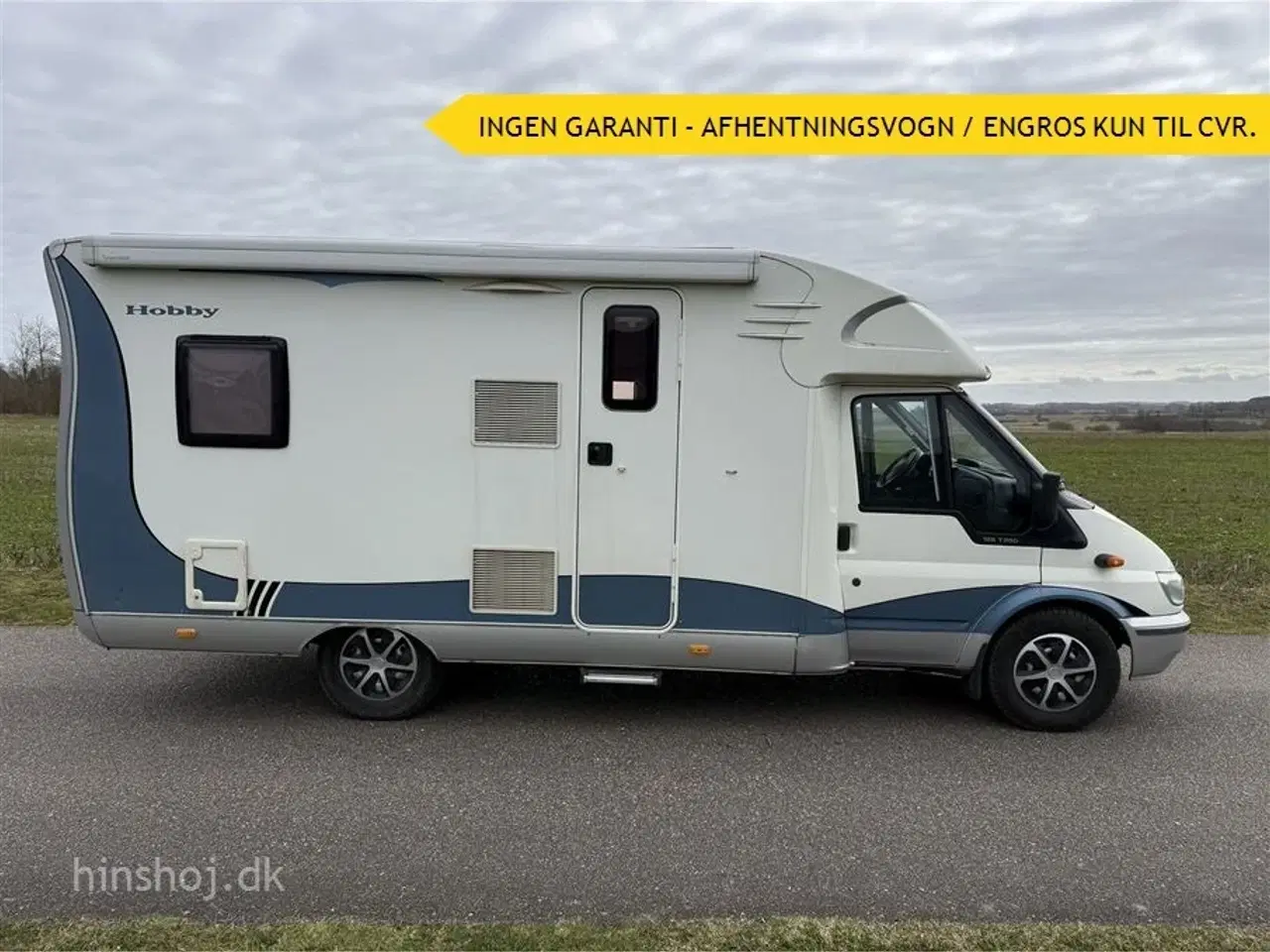 Billede 1 - 2005 - Hobby Siesta 600 FC   Autocamper med lav fransk dobbeltseng fra Hinshøj Caravan