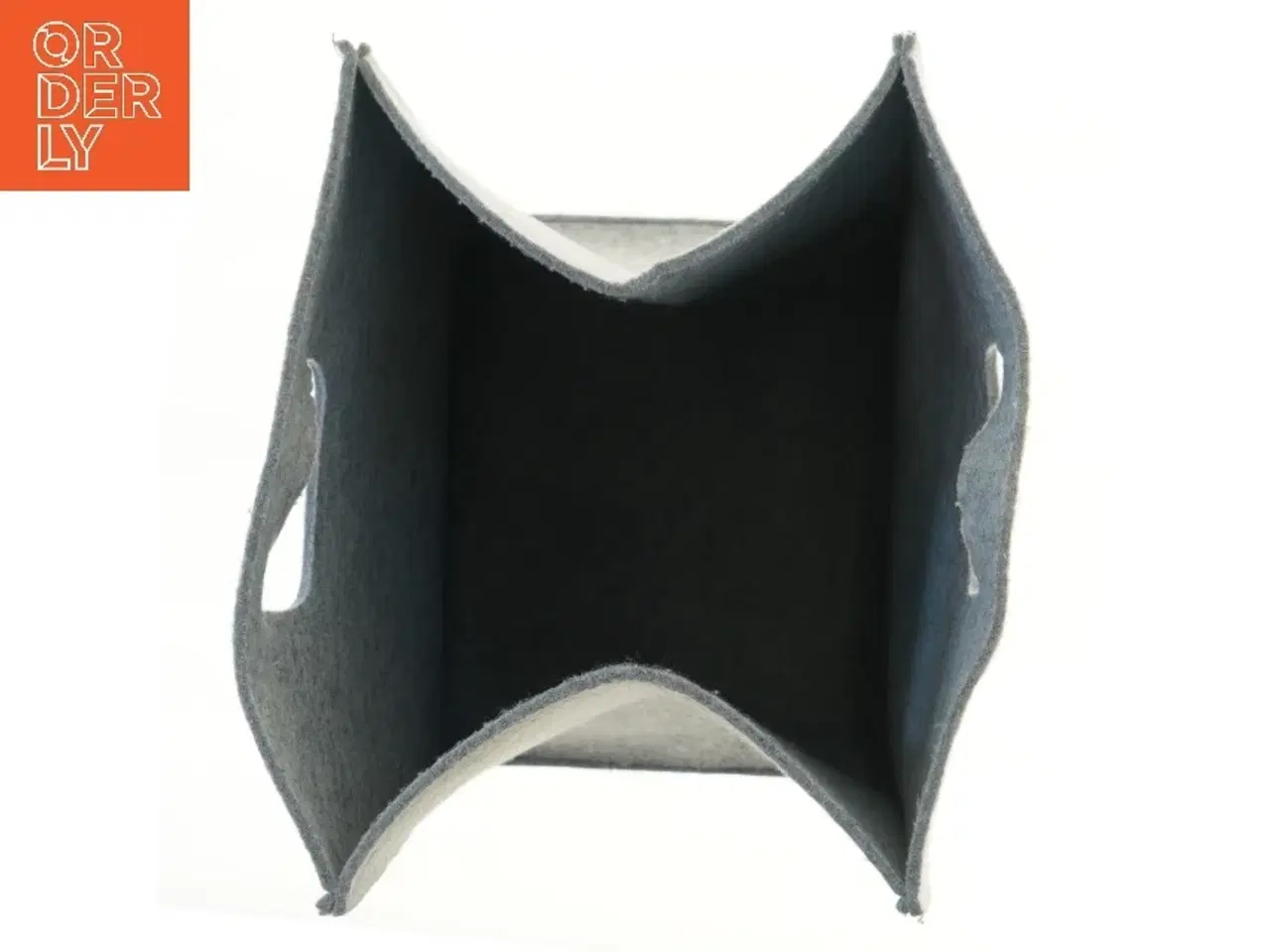 Billede 2 - Opbevaringskurv i filt (str. 55x40,5 cm)