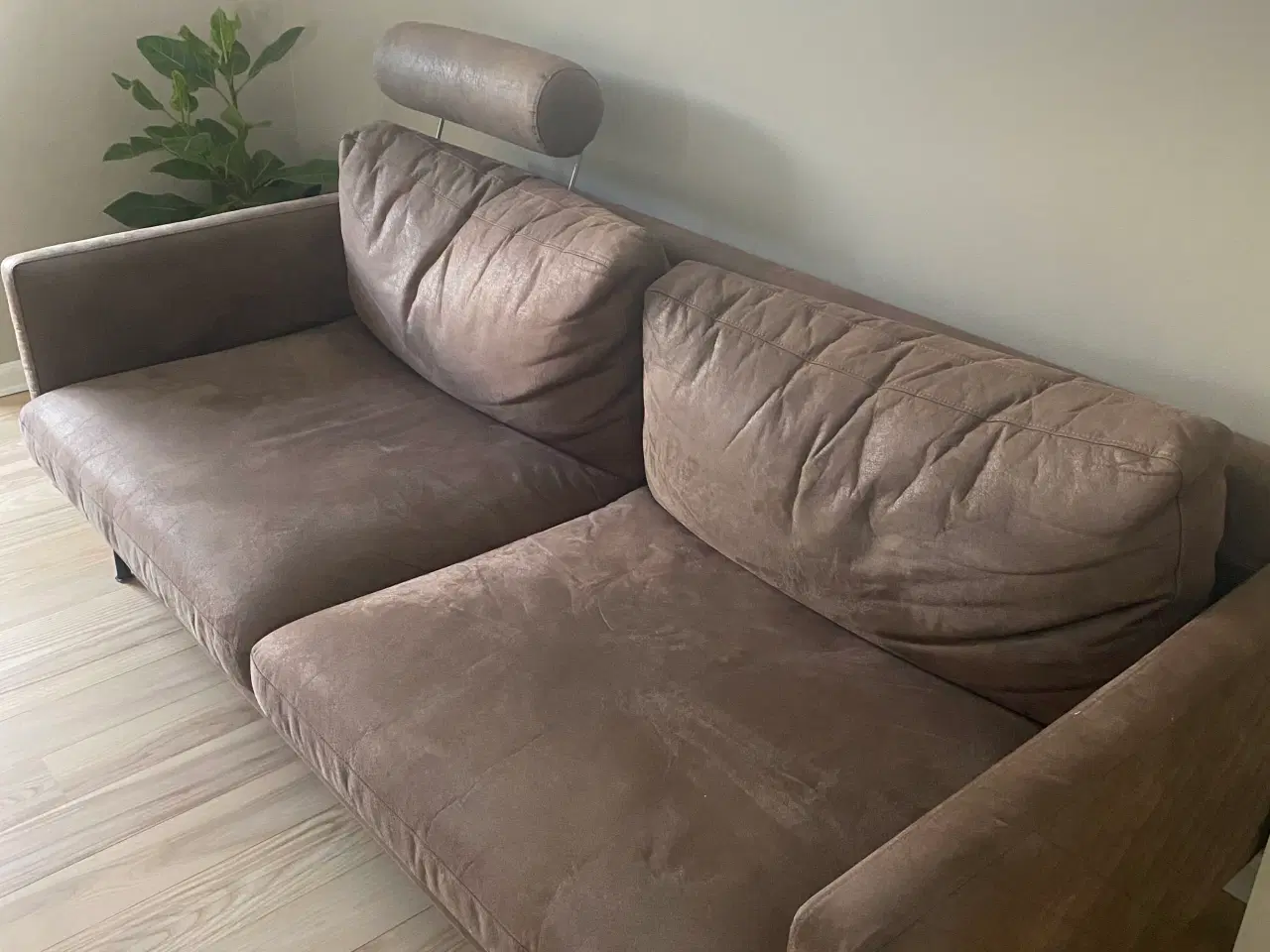 Billede 2 - Udgået Sicilia sofa m. puf + nakkestøtte fra ILVA
