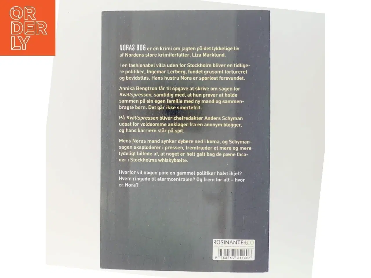 Billede 3 - Noras bog : krimi af Liza Marklund (Bog)