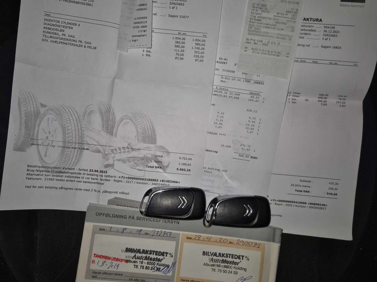 Billede 9 - Citroën C4 1.6 HDi Nysynet partikelfilter 