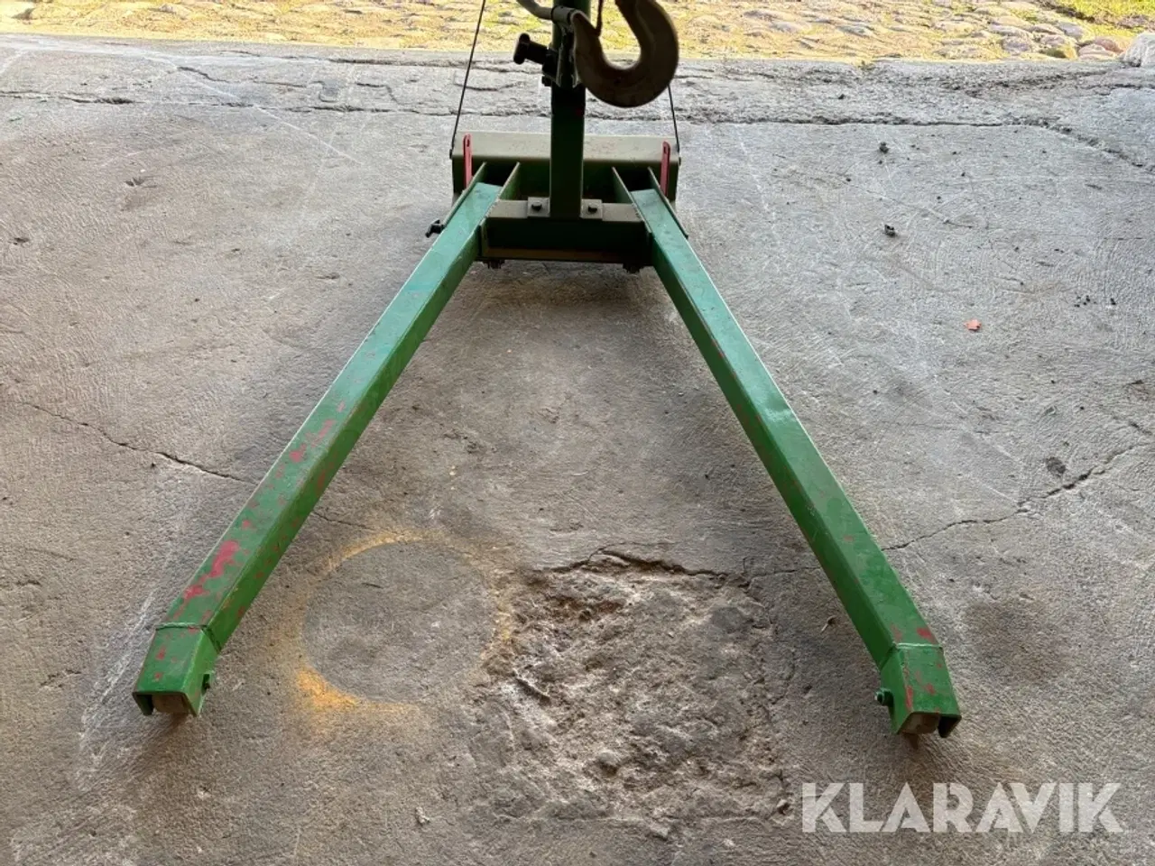 Billede 6 - Motorkran 1,5 tons