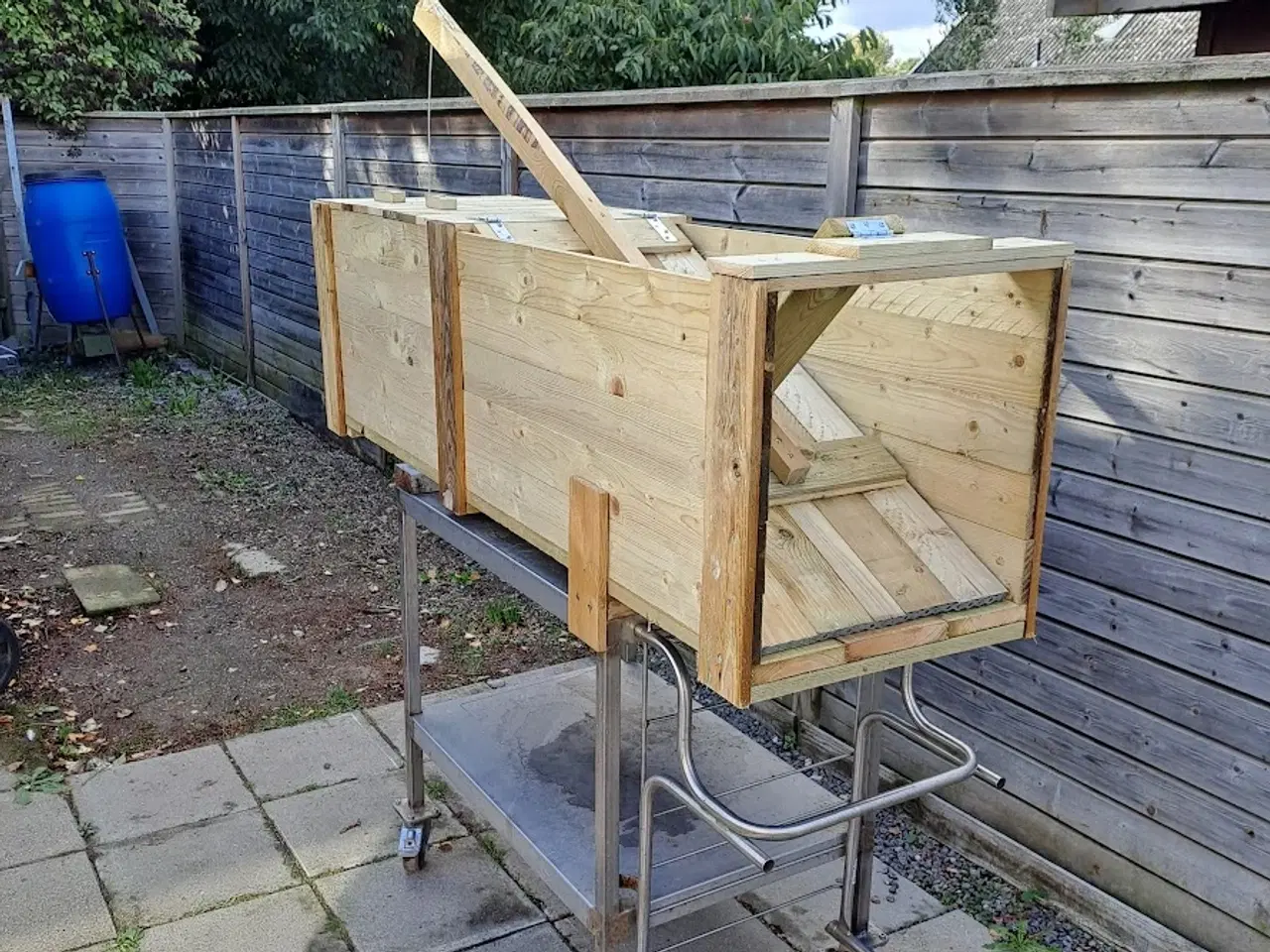 Billede 1 - Rævefælde 180 L X 50 B X 50 H Cm. Tryk Imp.