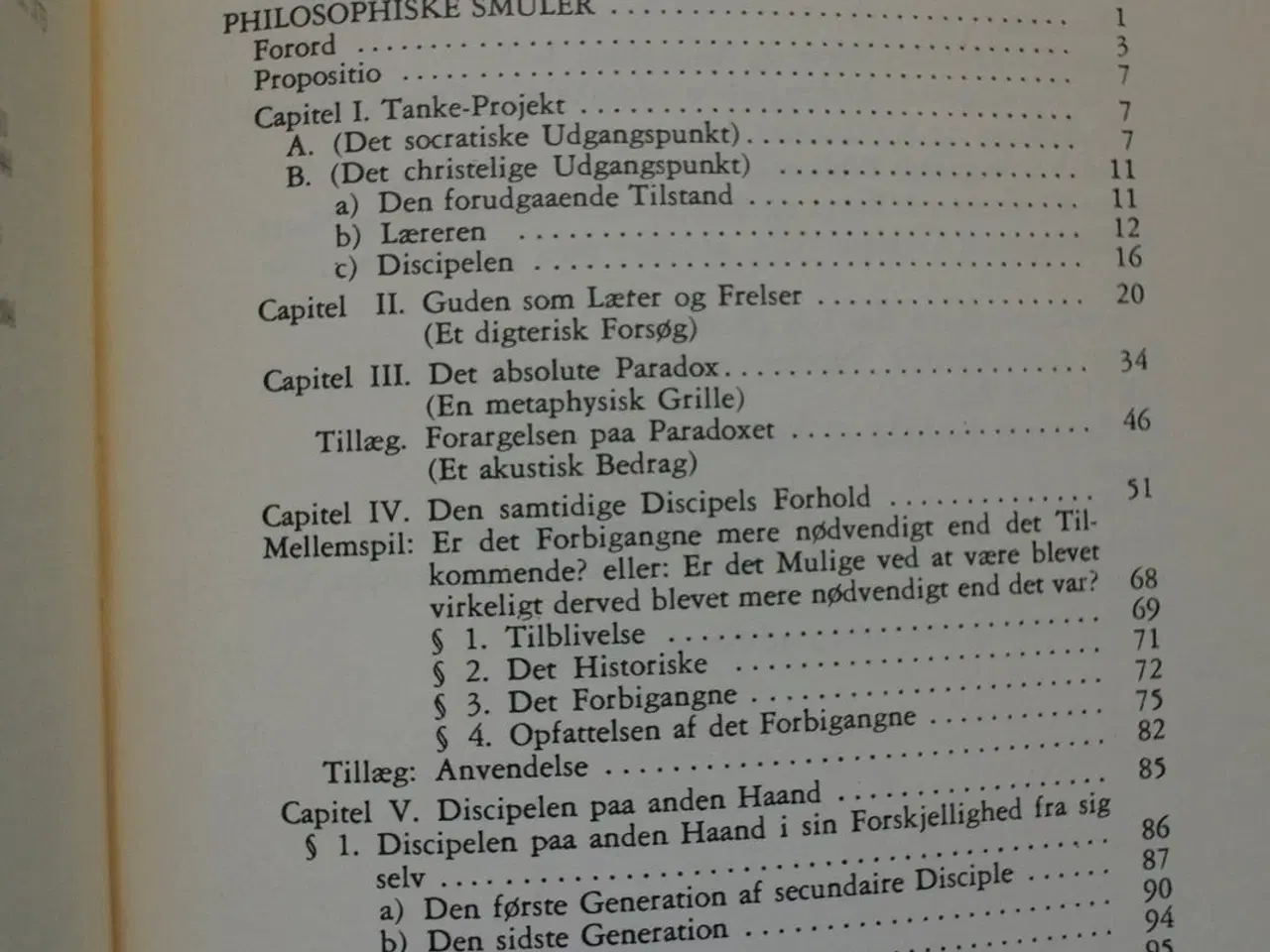 Billede 2 - philosophiske smuler, af søren kierkegaard