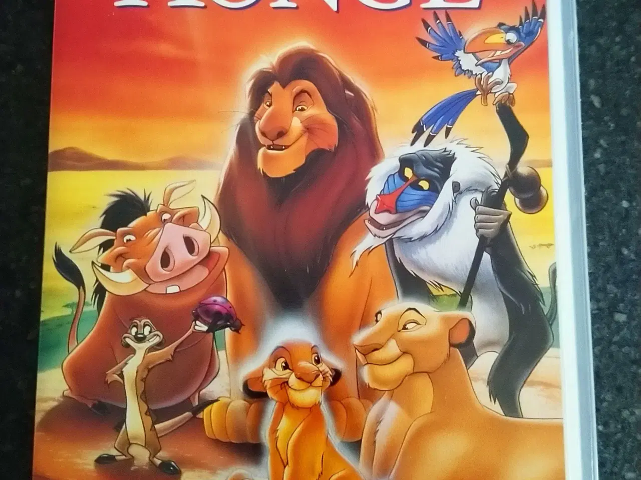 Billede 1 - vhs" Løvernes konge" 1994 Walt Disney