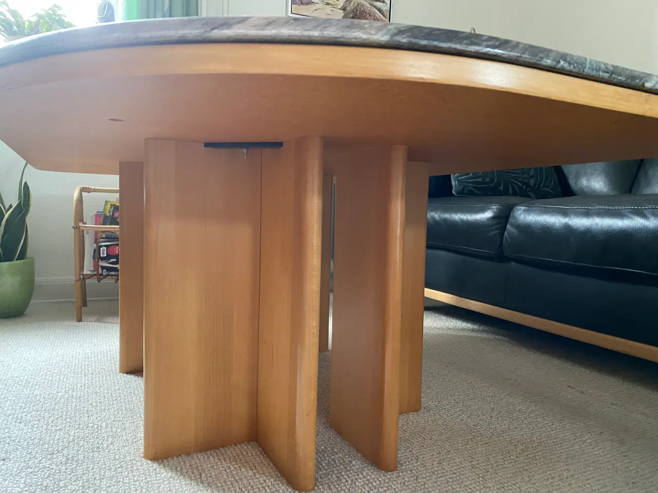 Billede 4 - đź’Ž SMUKT MARMOR/GRANIT Sofabord (Tungt!)