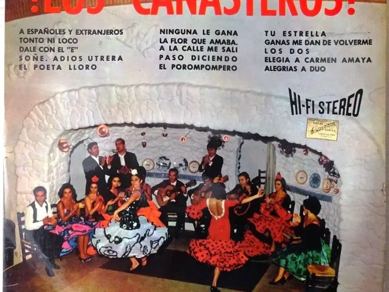 Billede 1 - Spansk musik. Los Canasteros. Vinyl Lp