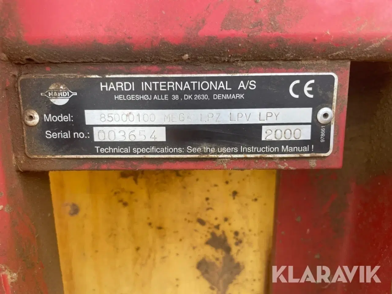 Billede 6 - Marksprøjte Hardi MEGA 1200 24 meter