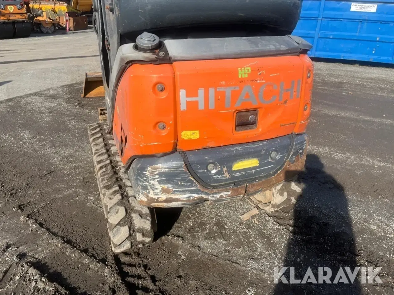 Billede 8 - Gravemaskine Hitachi ZX18-3 CLR