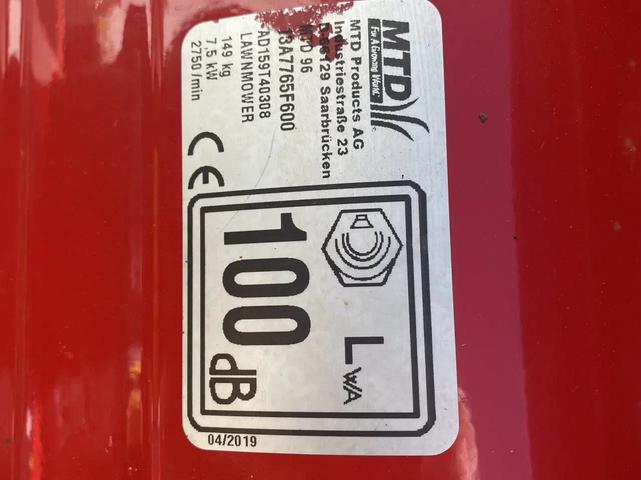 Billede 4 - mtd /96