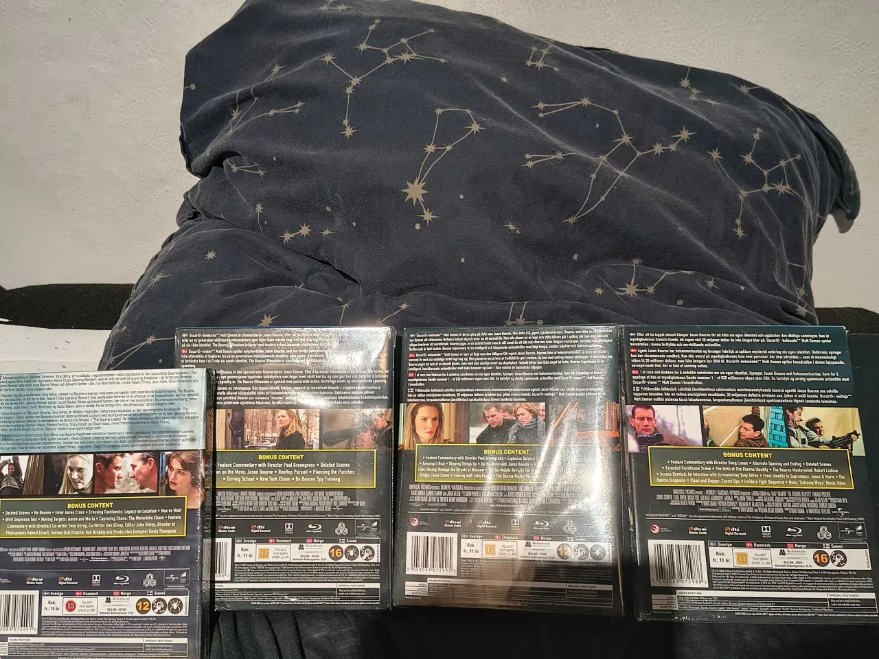 Billede 2 - 4x Bourne Steelbooks (Uåbnede / Blu-Ray)