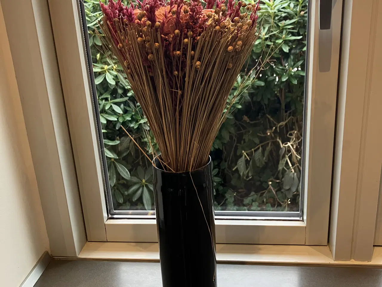 Billede 5 - Tørret blomster holder i 90 mm Emaljeret sort farv