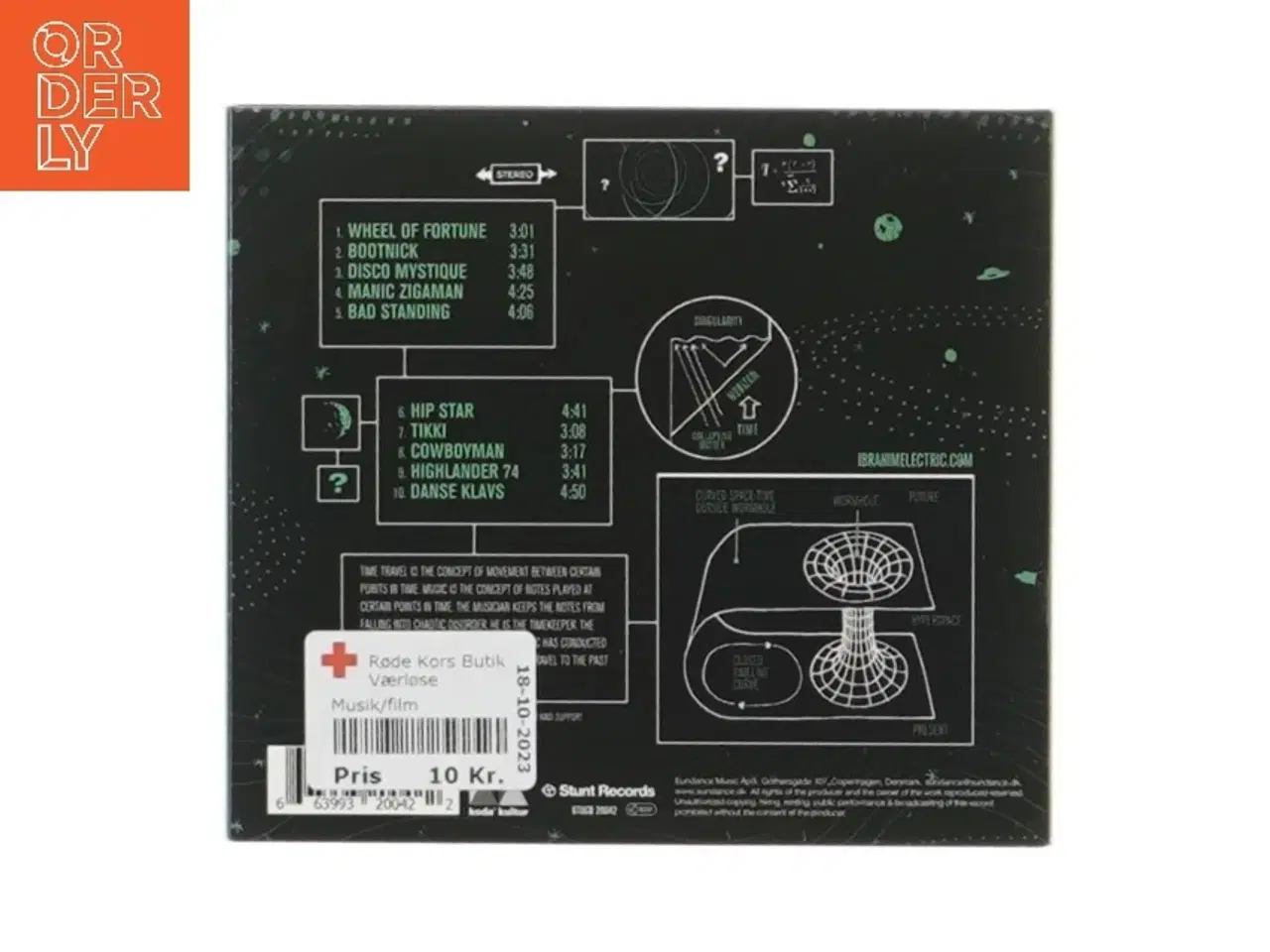 Billede 2 - Ibrahim Electric - Time Machine CD fra Ibrahim Electric