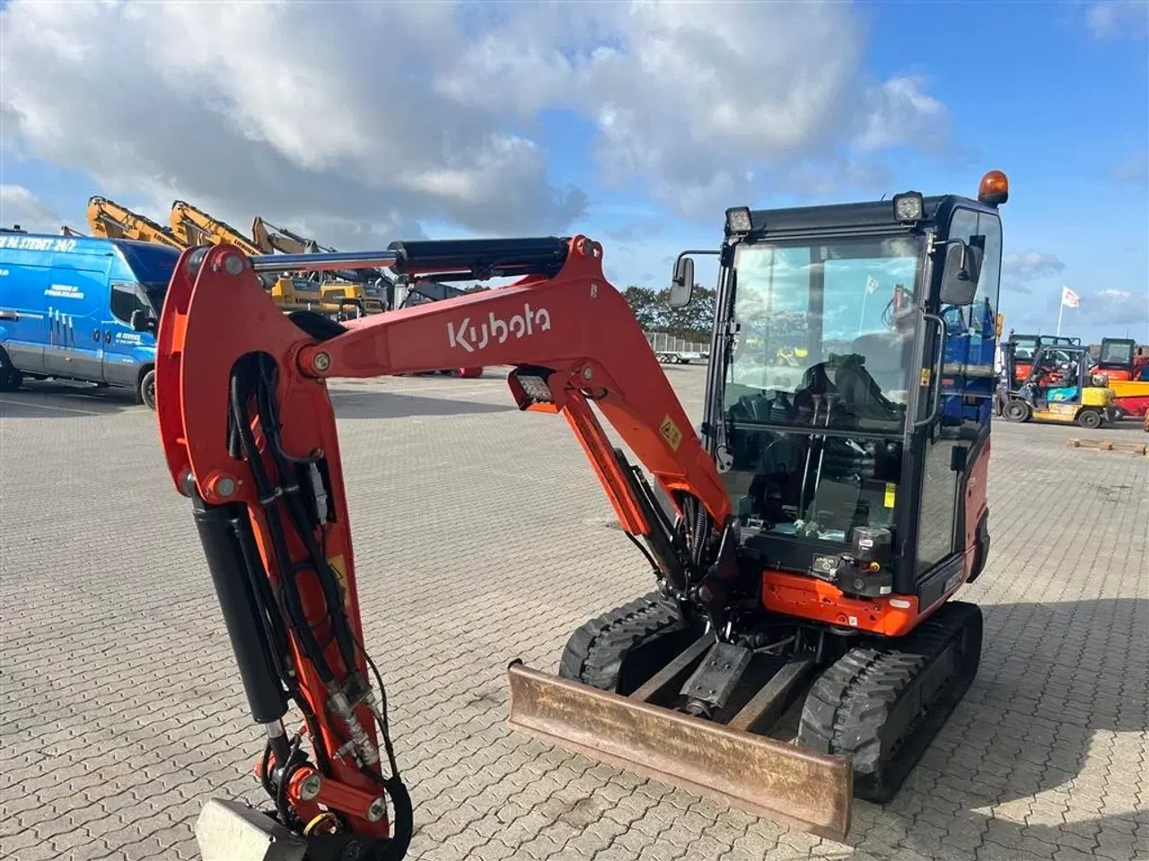 Billede 6 - Kubota kx027-4 Rotortilt + Centralsmørring