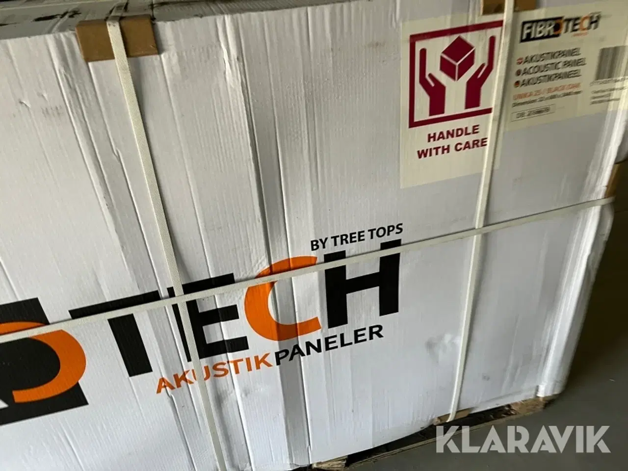 Billede 4 - Akustikpaneler Fibrotech Unika 25 Black Oak 40 styk