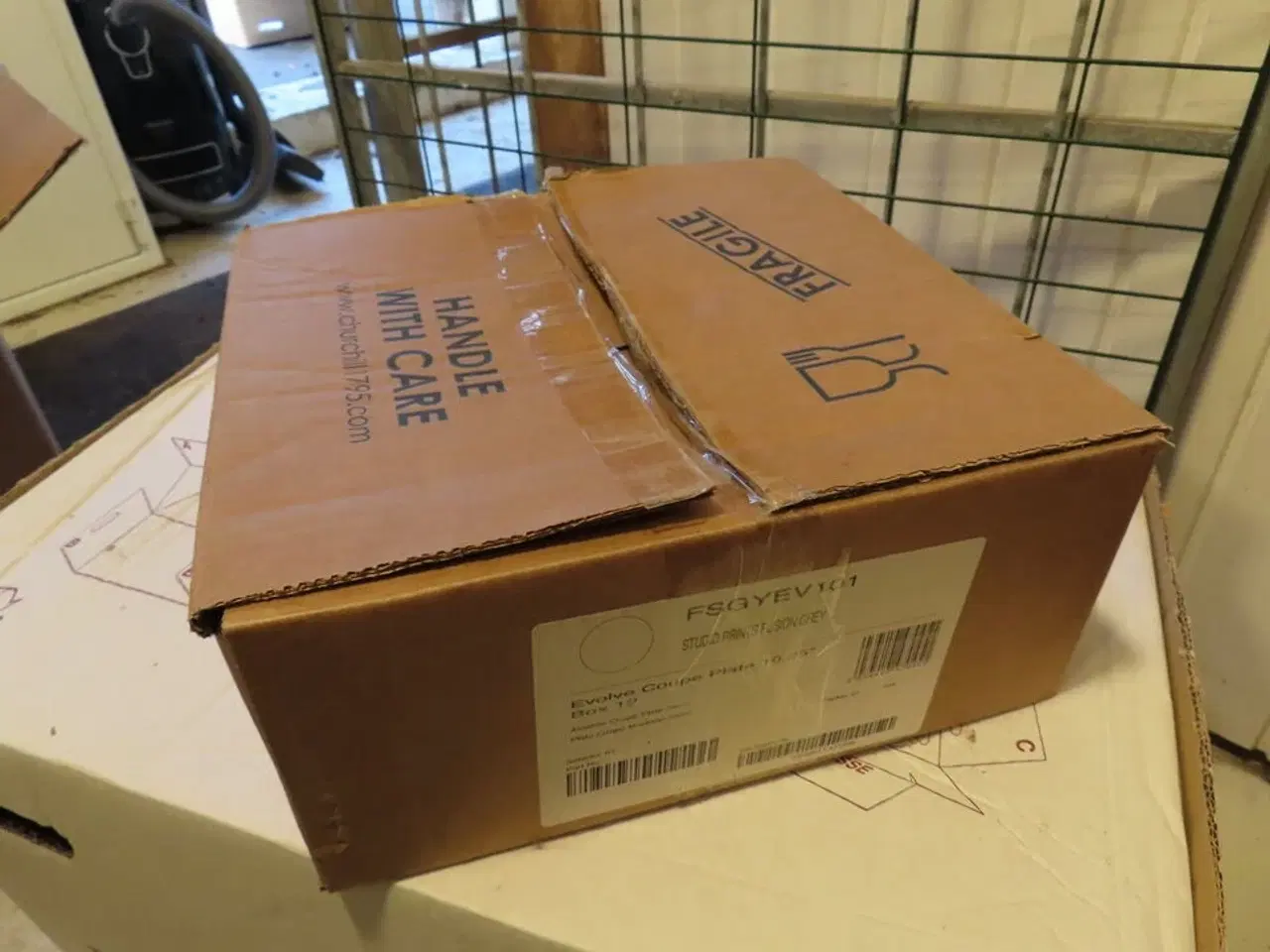 Billede 6 - 12 stk. middags tallerkener, CHURCHILL Fusion Gray, 26 cm.