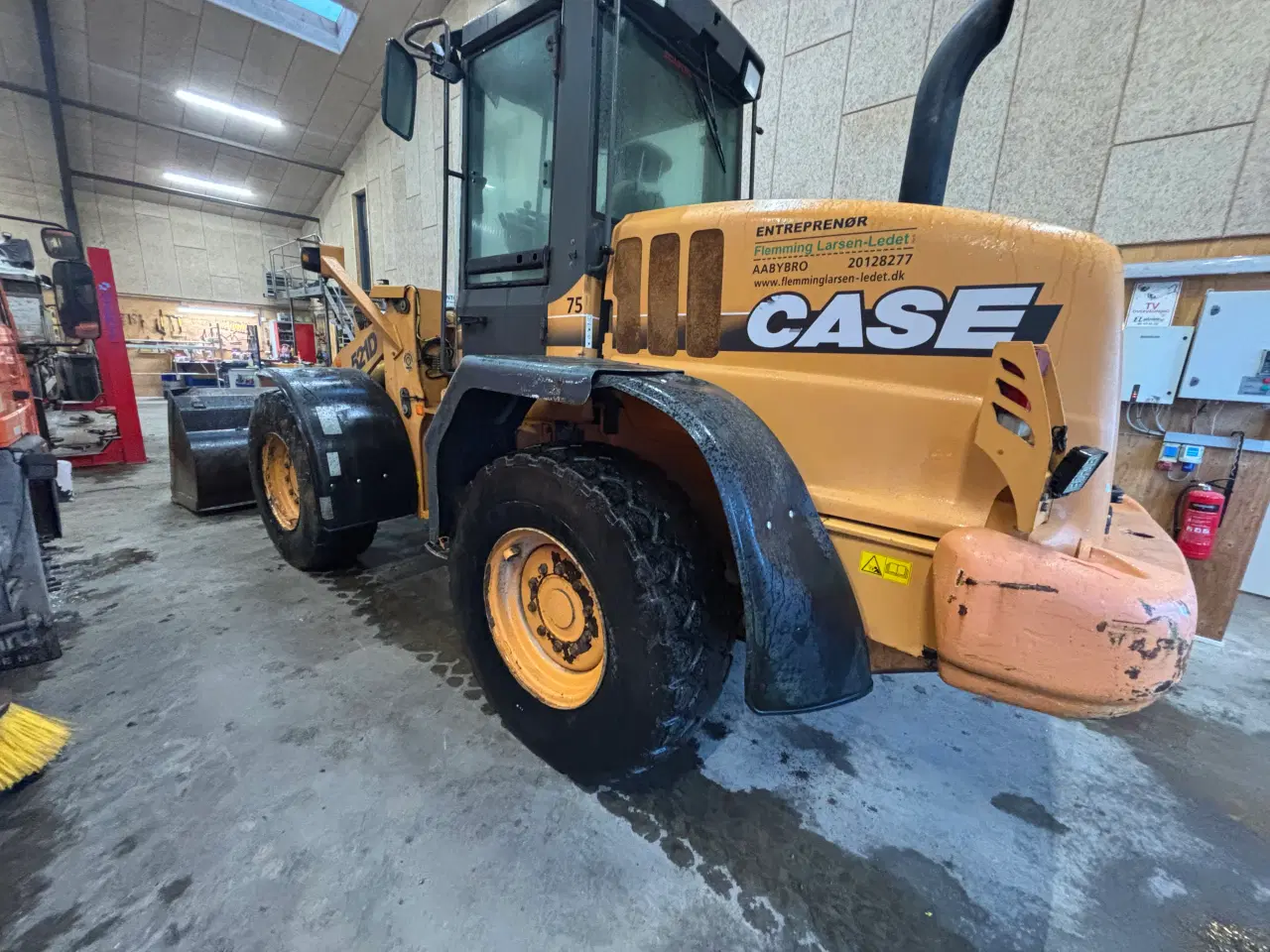 Billede 2 - Case 521d gummiged