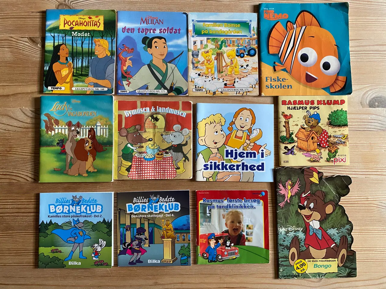 Billede 5 - 5 x 12 børnebøger, Lilleput, Disney m.fl.
