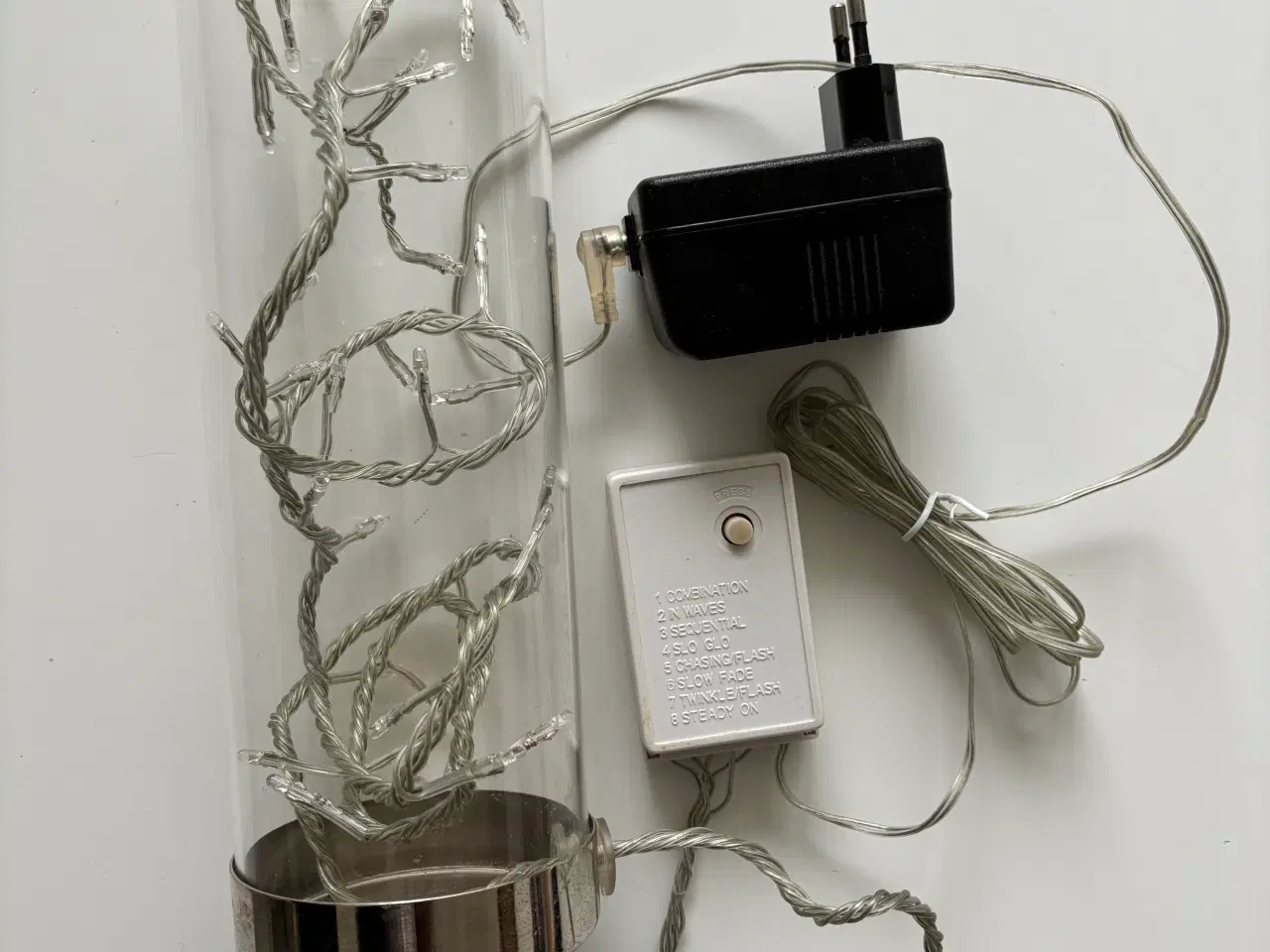 Billede 5 - LED 32 lemper ind i vase/glas