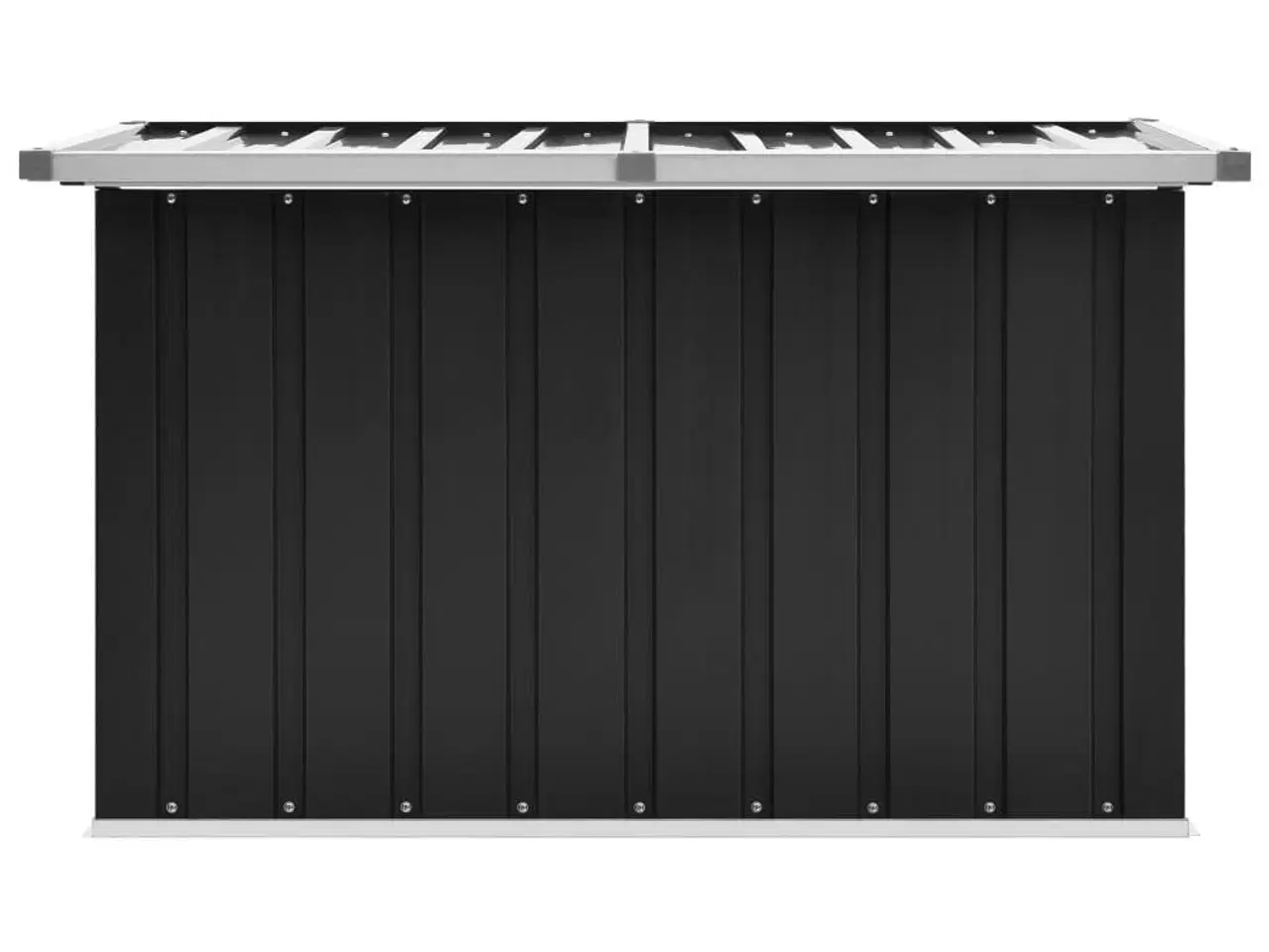 Billede 3 - Opbevaringskasse til haven 109x67x65 cm antracitgrå