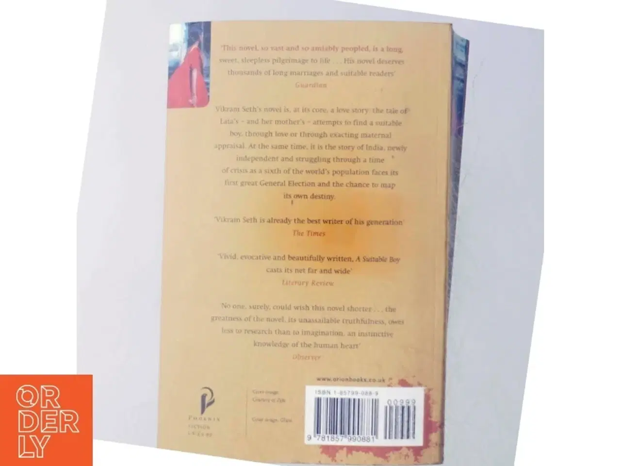 Billede 3 - A suitable boy af Vikram Seth (Bog)