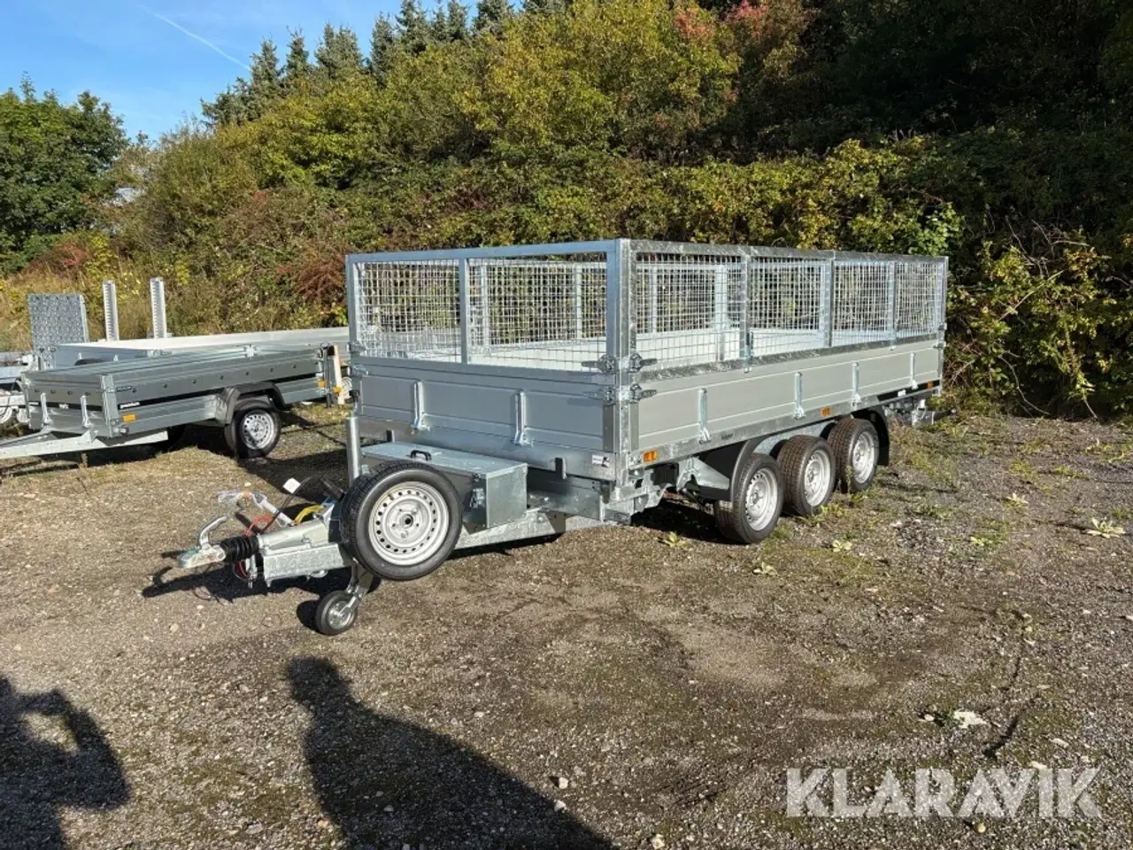 Billede 1 - Tiptrailer Martz Kipper 400/3 C S 3.5t5T