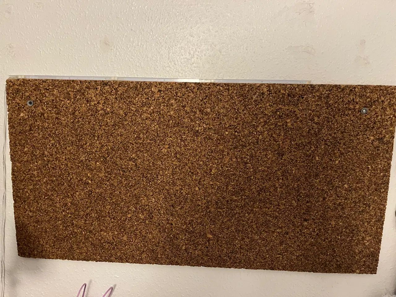 Billede 1 - Korktavle i mørkebrun