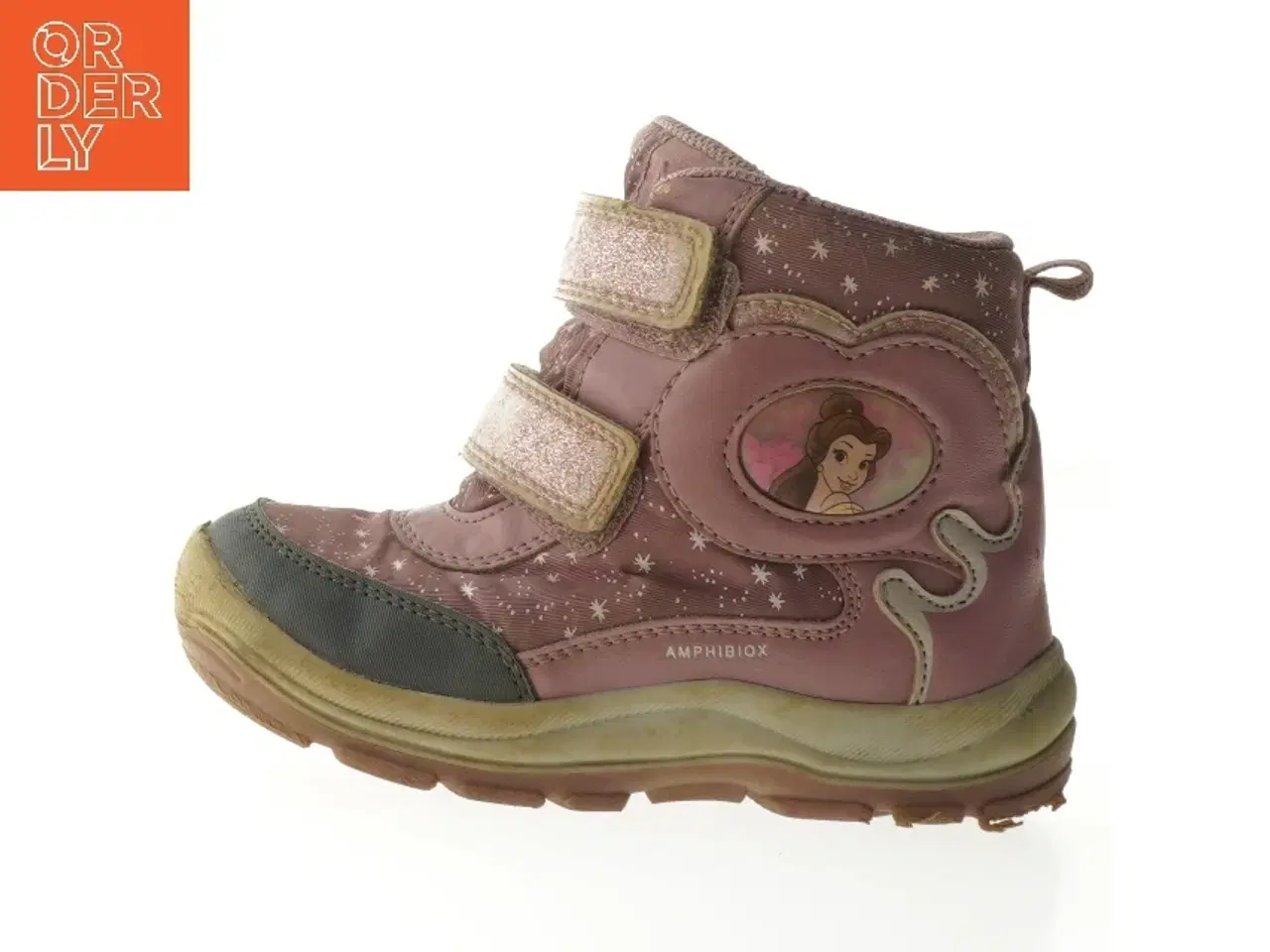 Billede 1 - Børnestøvler med Belle-motiv fra Geox (str. 26 )