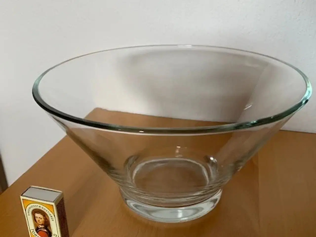 Billede 3 - Glas skål, stor, ubrugt og i fin stand