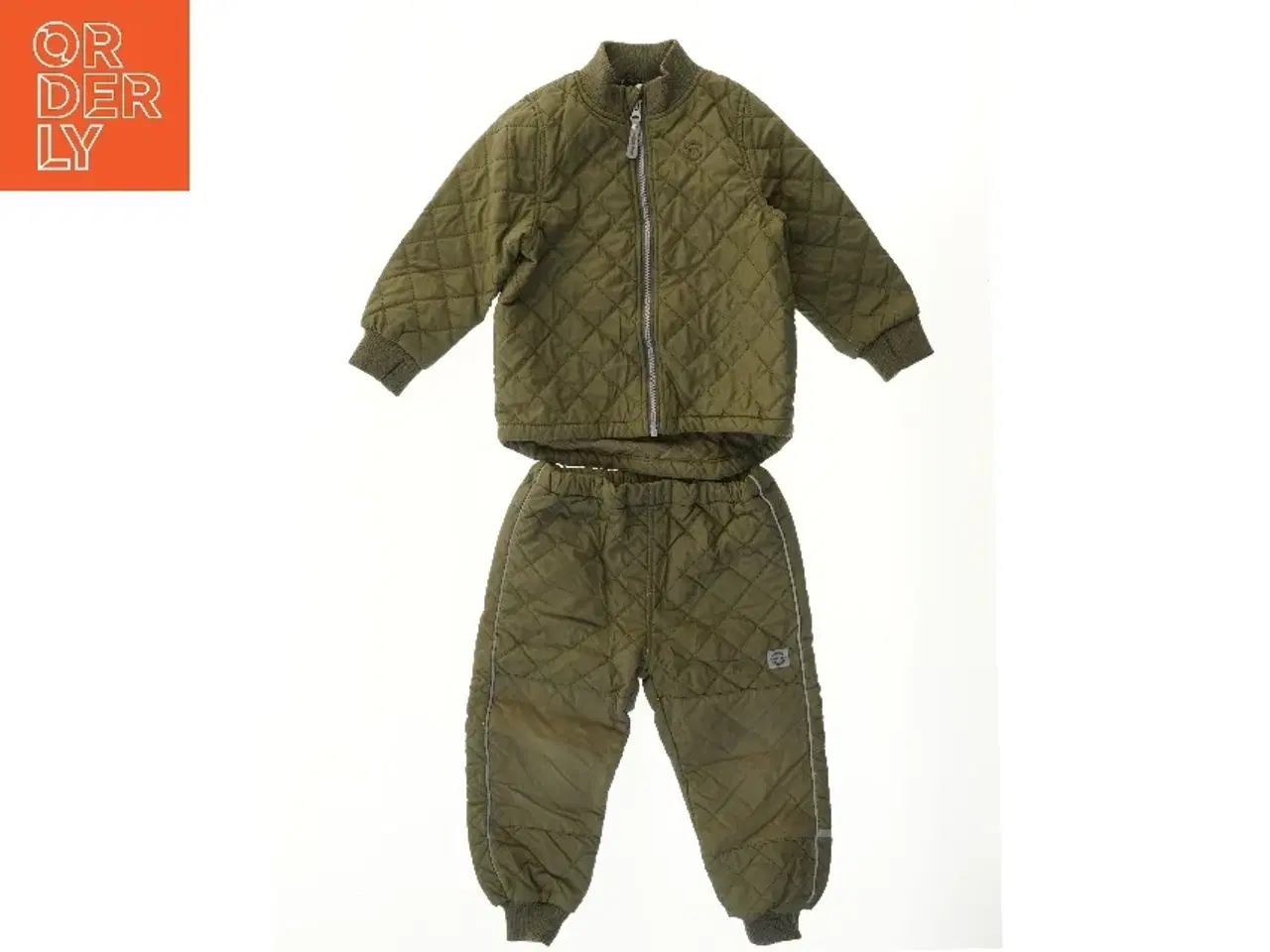 Billede 1 - Grønt termosæt til børn fra Mikk-line (str. 98)