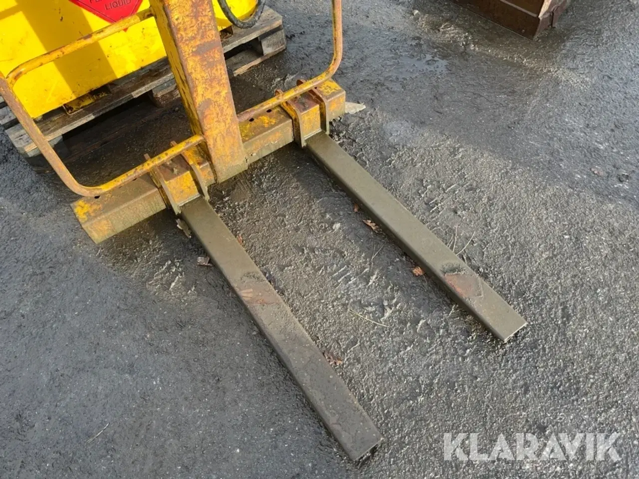 Billede 3 - Pallegafler til kranbil