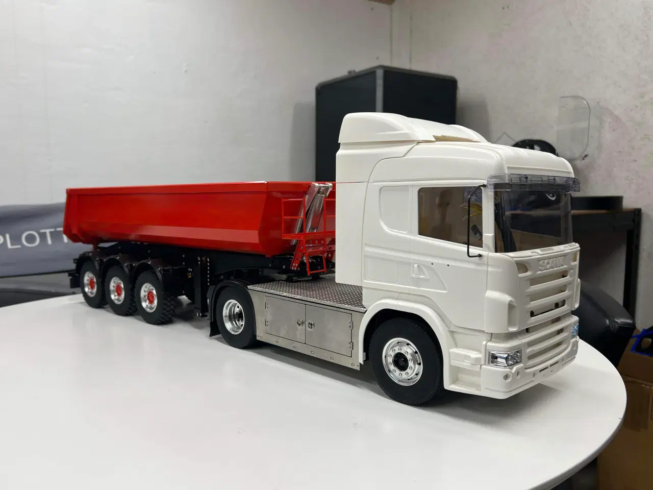 Billede 1 - Scania 1/14 + tiptrailer