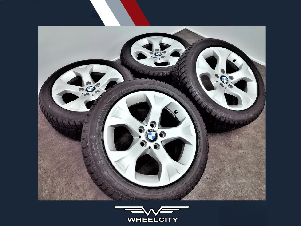 Billede 1 - 5x120 17" ET34, BMW style-317 vintersæt, Demosæt