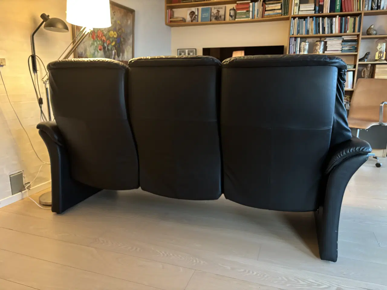 Billede 2 - Lækker  FJORD lædersofa med inclination