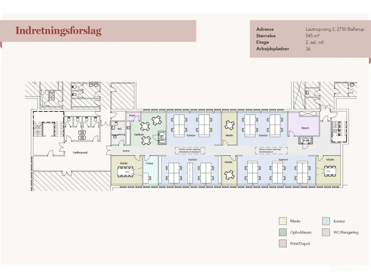 Billede 15 - Ejendom med alt fra kantine til fitnessområde