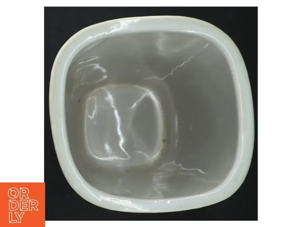 Billede 3 - Hvid porcelænsvase (str. H. 24 cm)