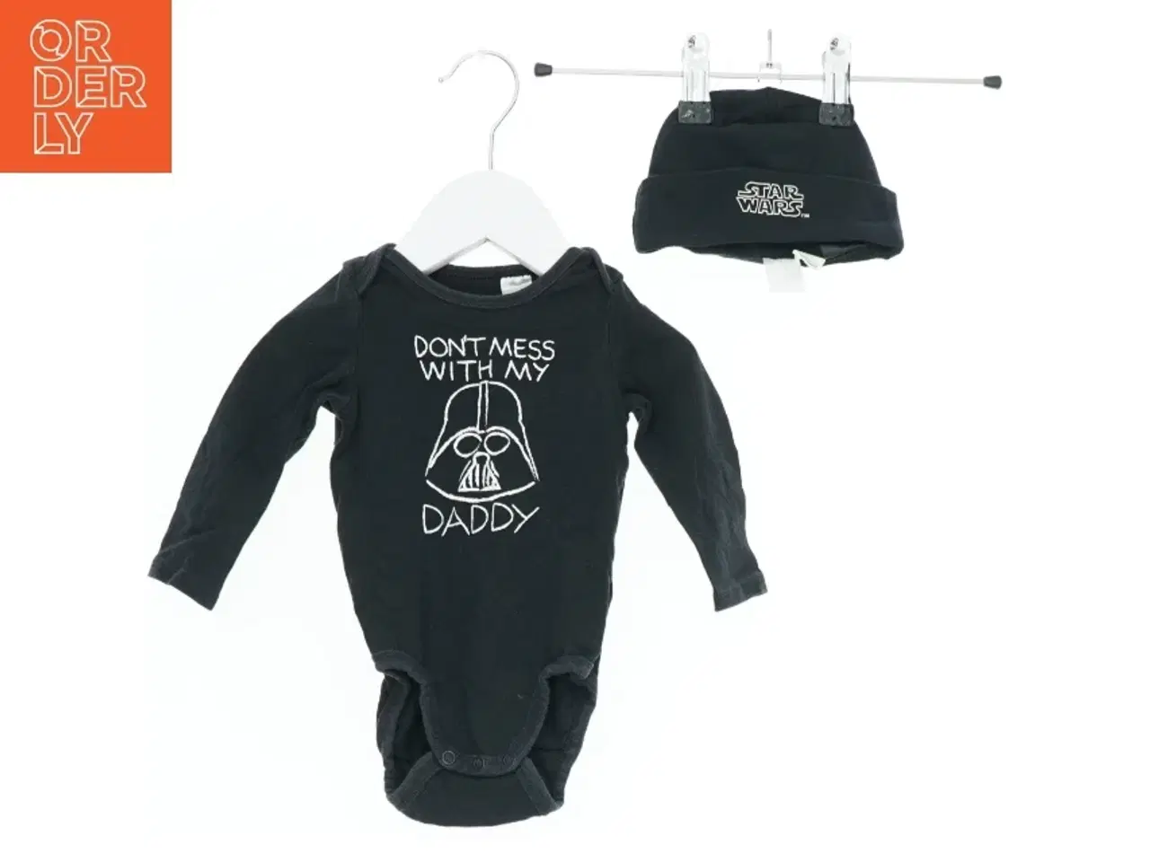 Billede 1 - Star Wars bodystocking og hue sæt fra H&M (str. 68)