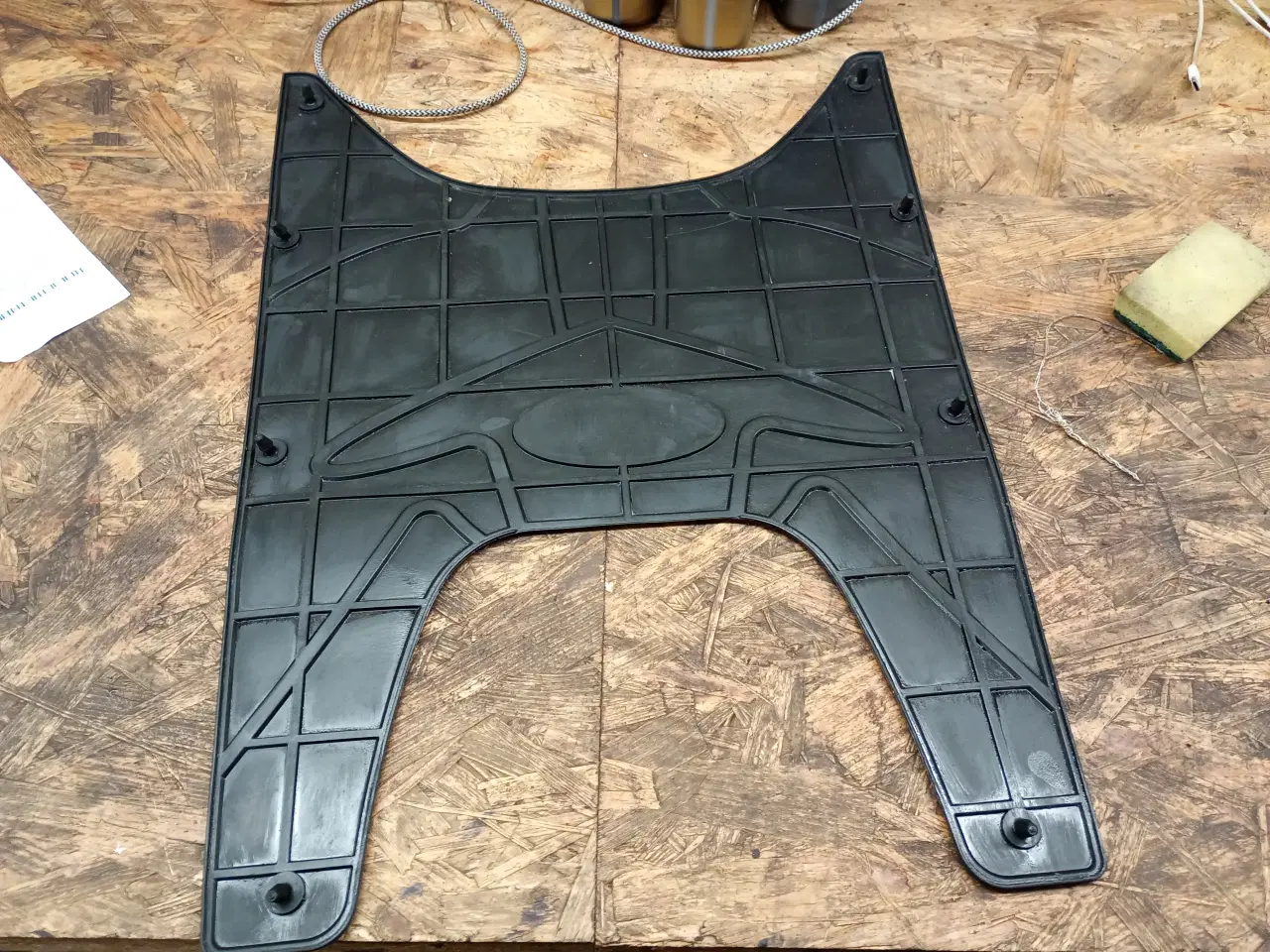 Billede 3 - Helt Ny original gummimåtte til pgo  Hot 50/big ma