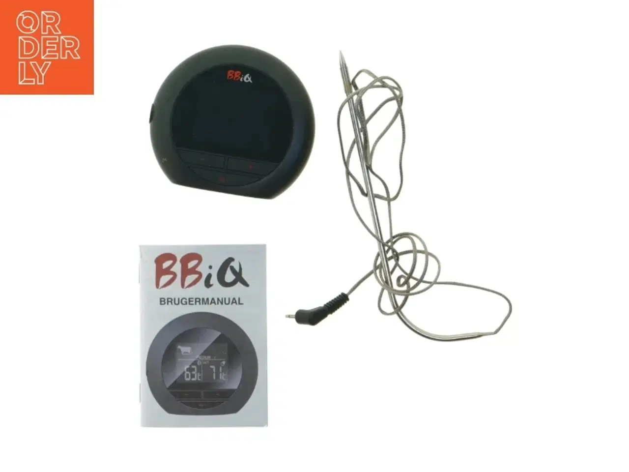 Billede 1 - BBiQ termometer med manuel fra BBiQ (str. 9 cm)