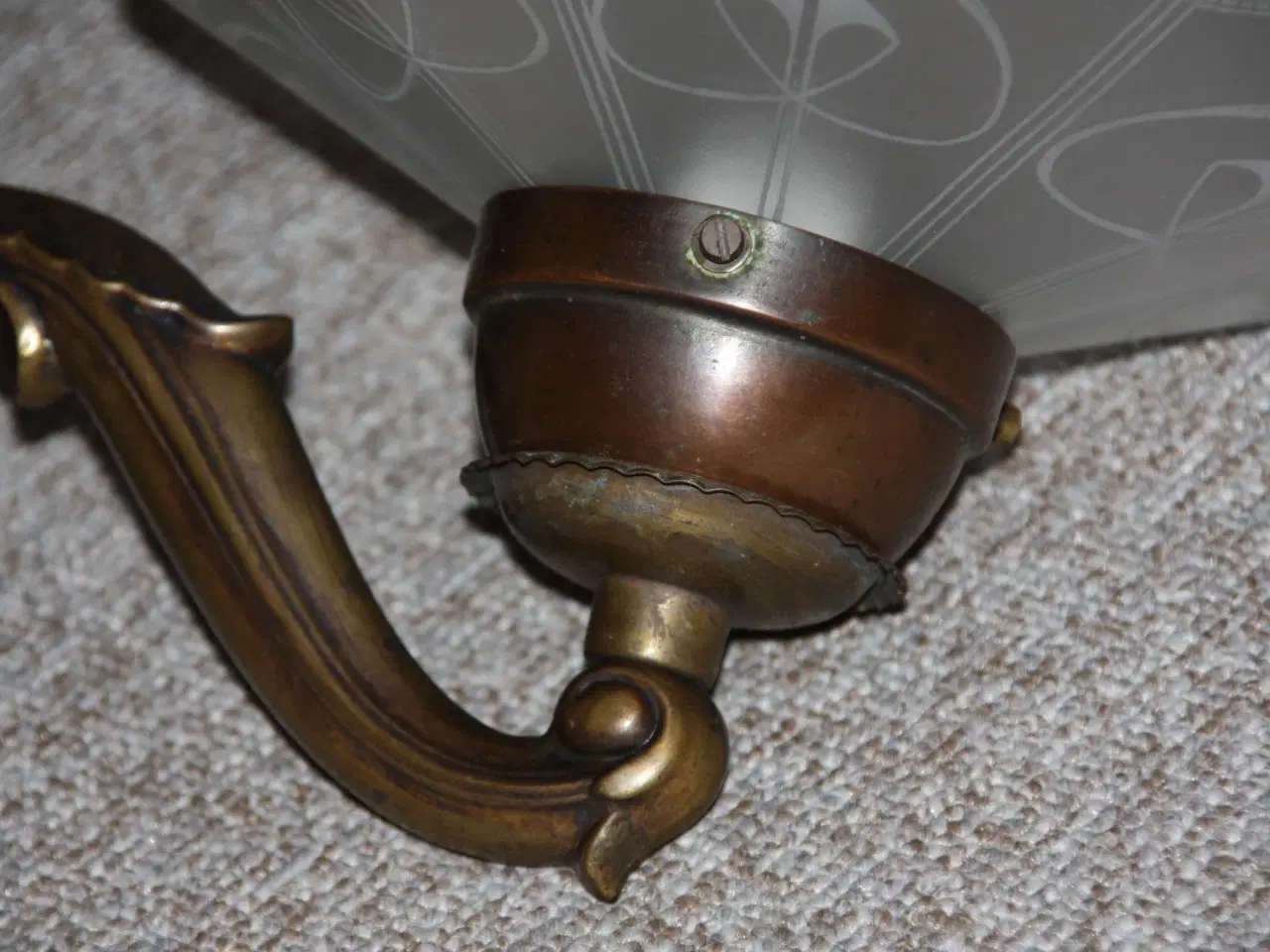 Billede 7 - Art deco / art nouveau væglampe sælges