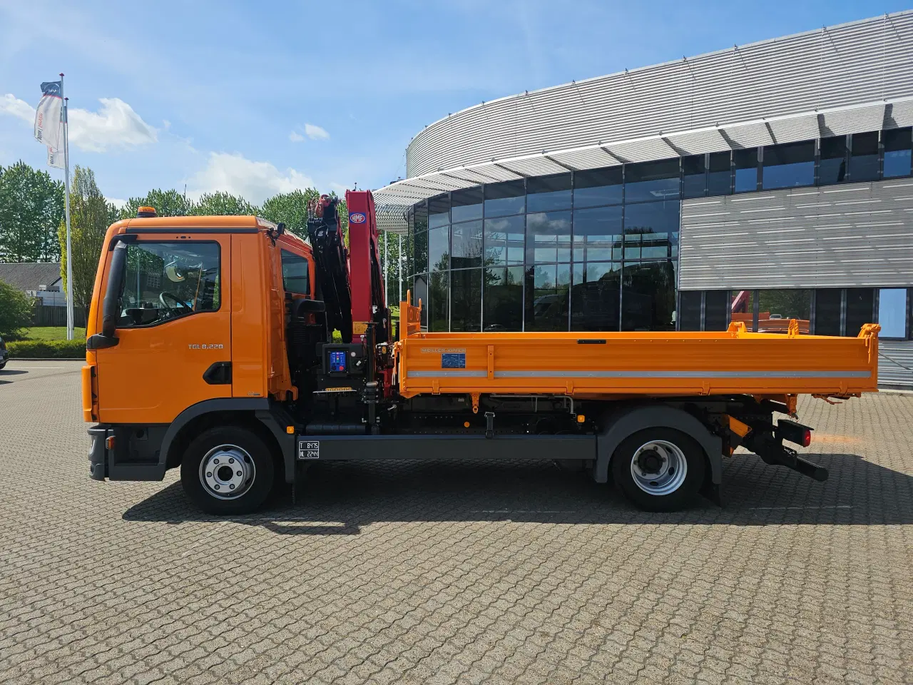 Billede 28 - MAN TGL 8.220, Tip-kran