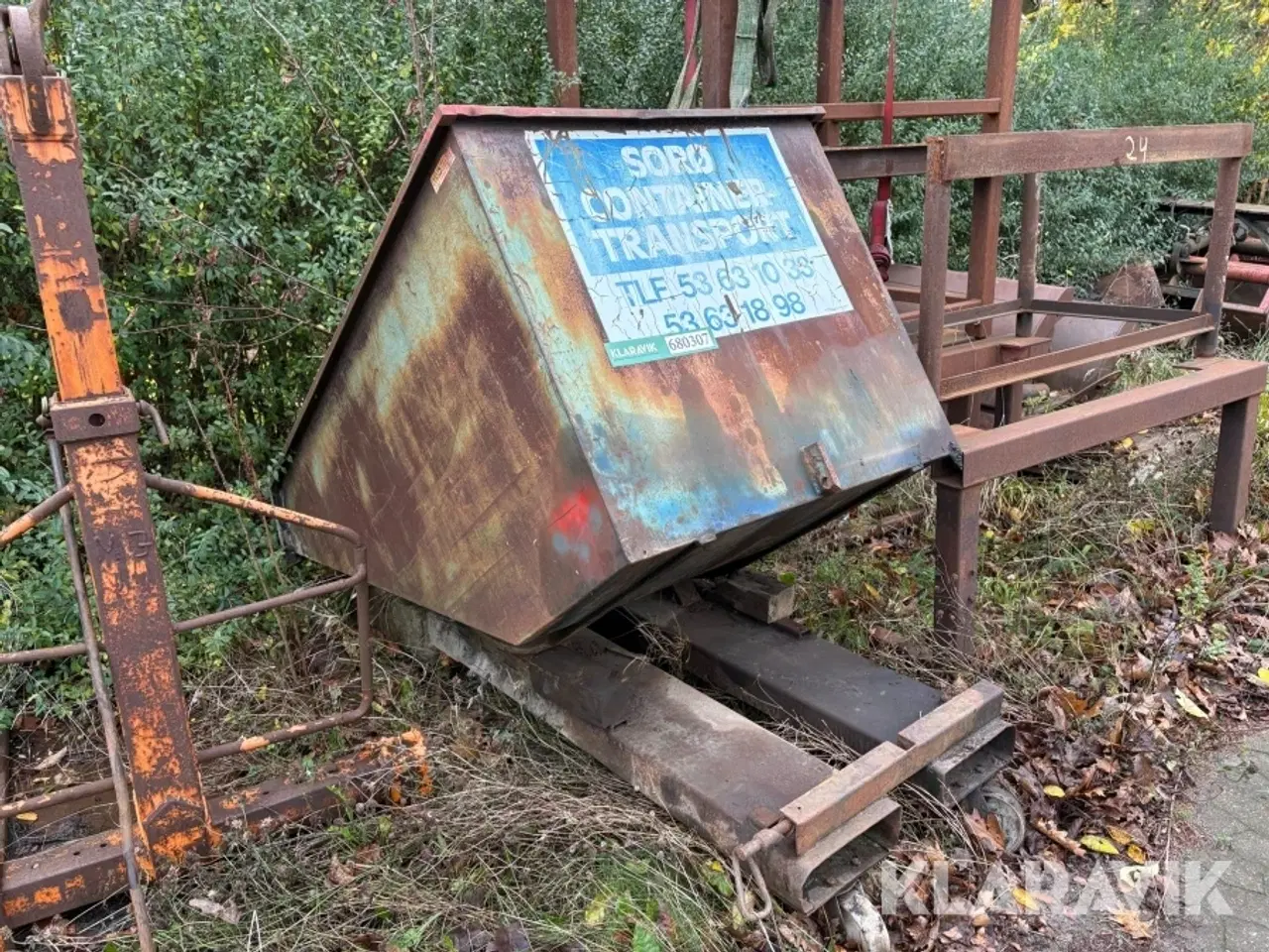 Billede 1 - Tippekar m. gaffellommer