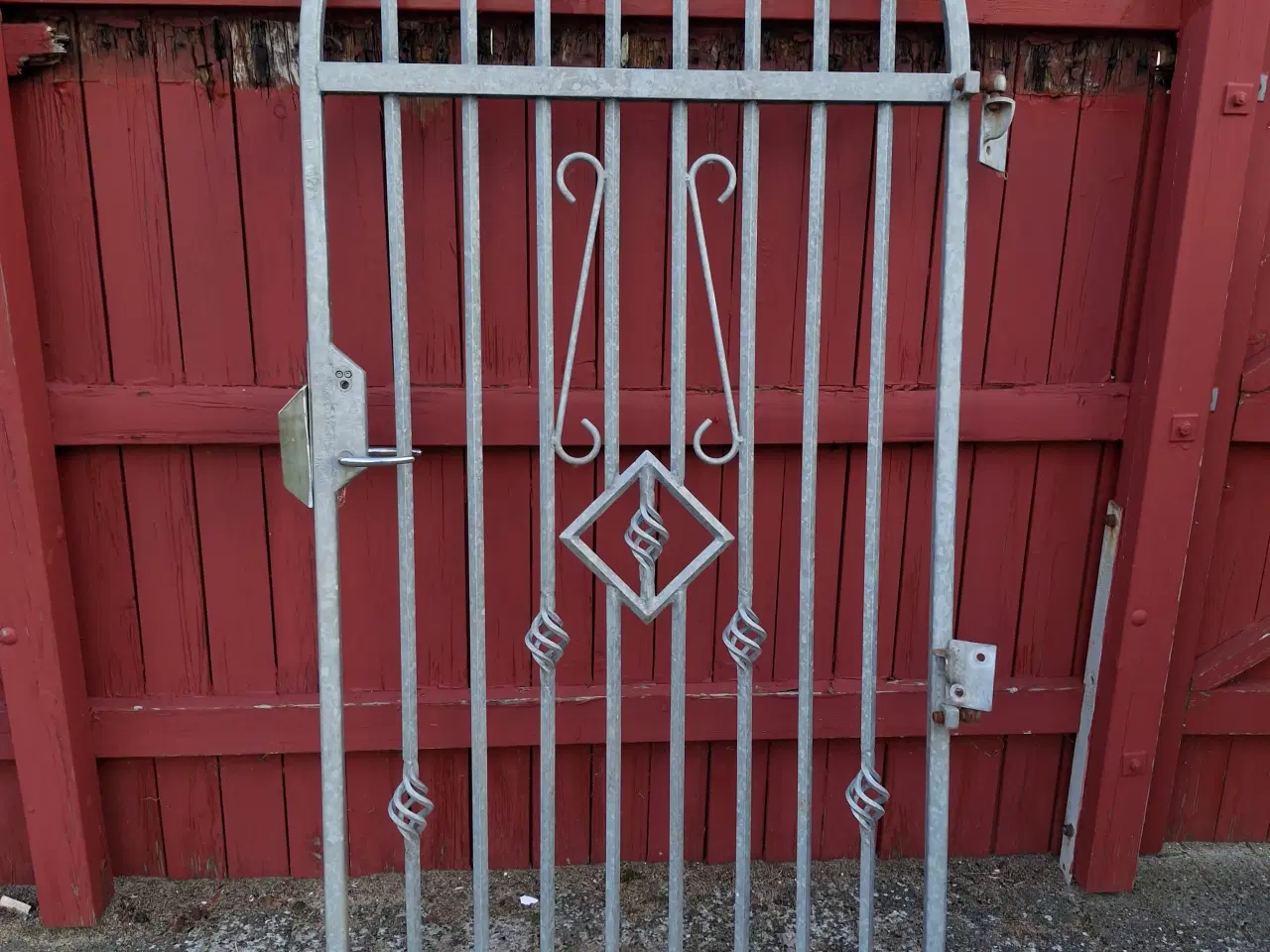 Billede 3 - Galvaniseret låge/dør.