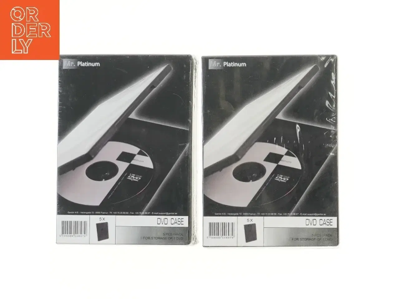 Billede 1 - DVD opbevaringsæsker fra Mr. Platinum (str. 19x13,5 cm)