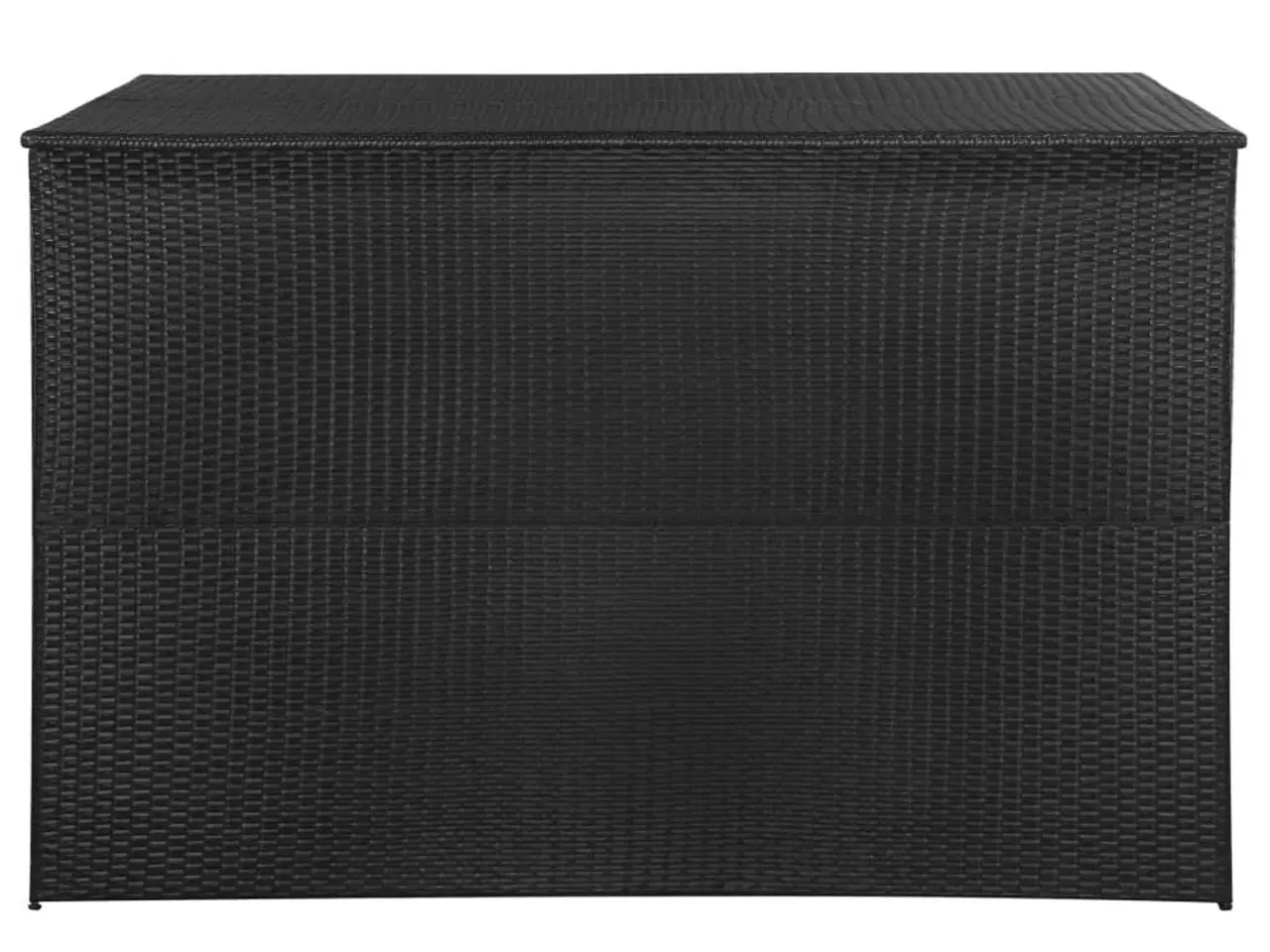 Billede 3 - Udendørs opbevaringskasse 150x100x100 cm polyrattan sort